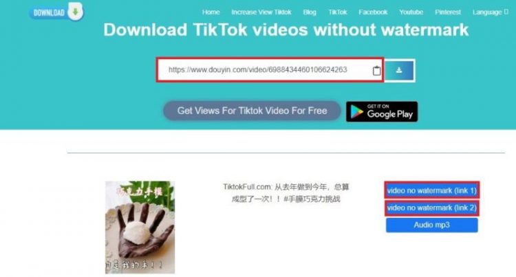 TikTok download apps